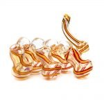Five Chamber Glass Bubbler Pipe
