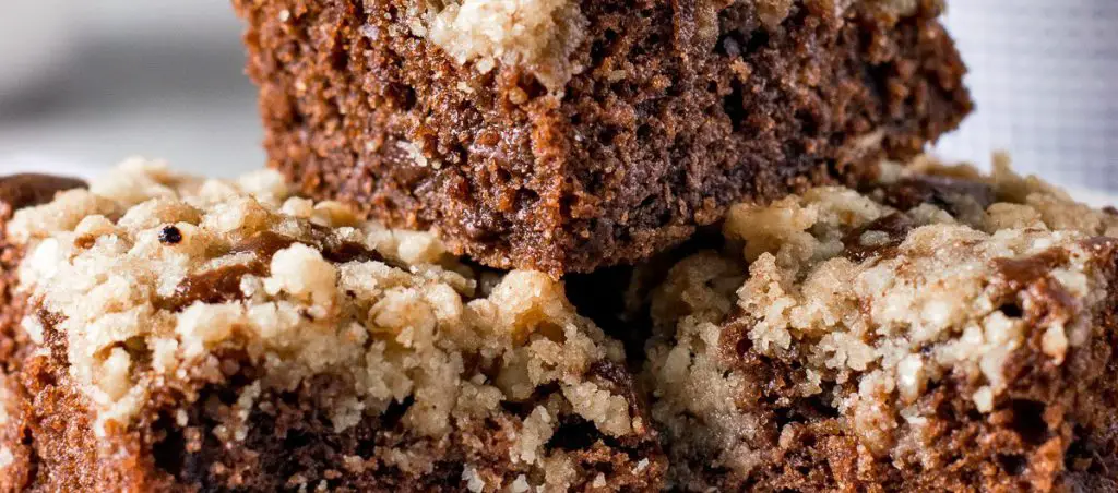 Coffee Cake Brownies