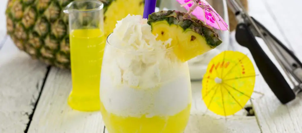 Pina Colada Float