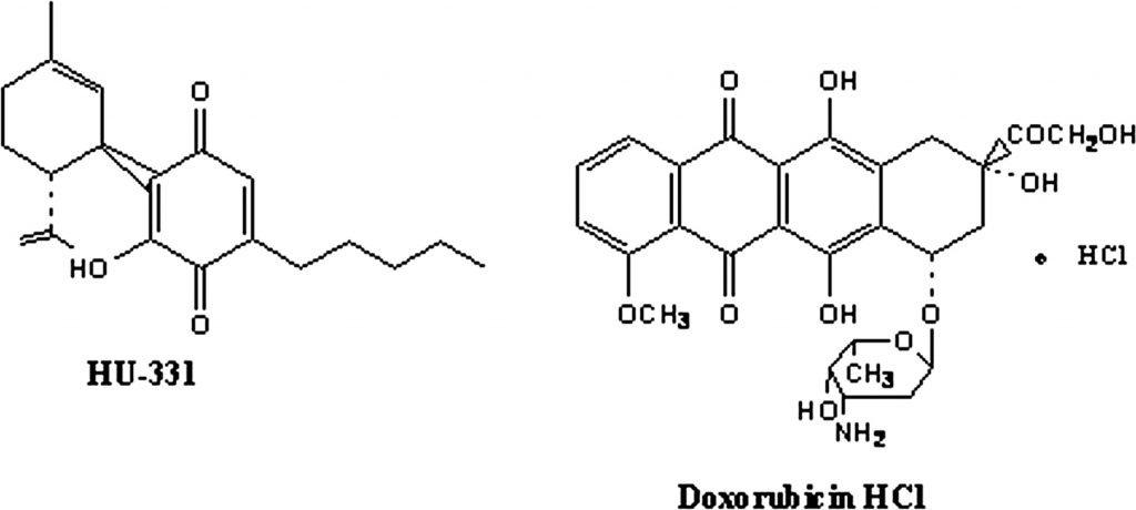 Dexanabinol (HU-331) marijuana