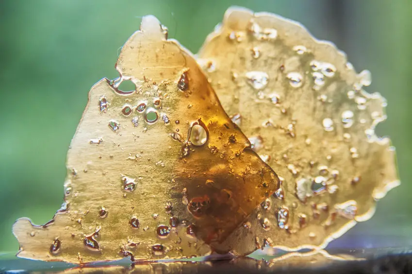 cannabis concentrate shatter