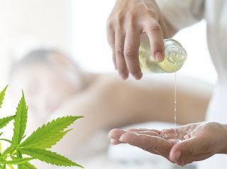 CBD oil for massage