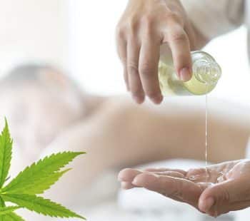 CBD oil for massage